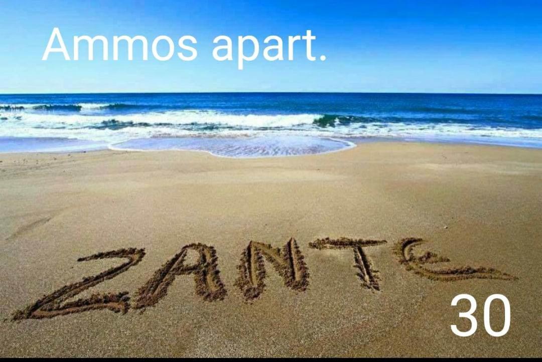 Апартаменты Ammos Apartm.Zante Town,Zakynthos Экстерьер фото